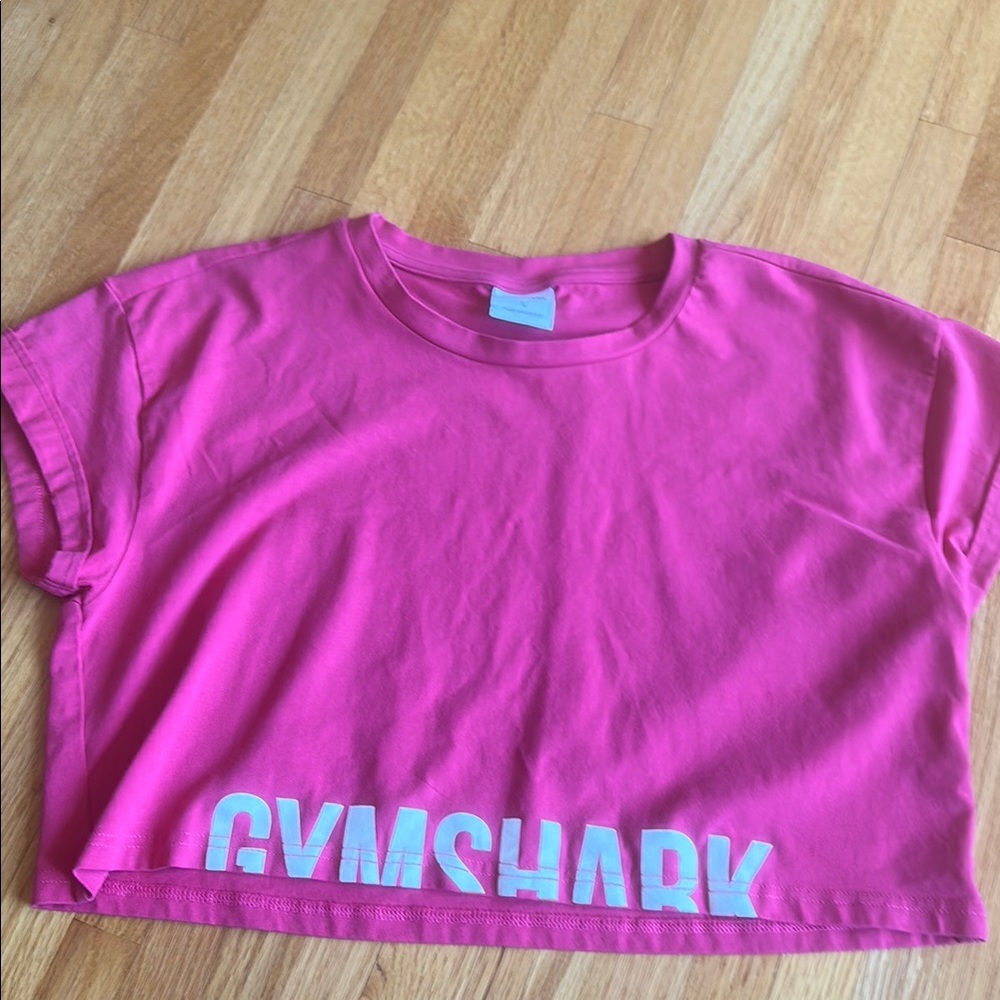 Gymshark Pink crop top